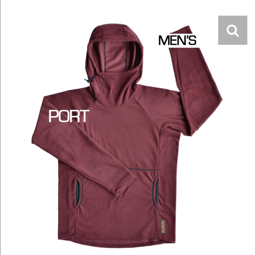 Melanzana Micro-grid Hoodie